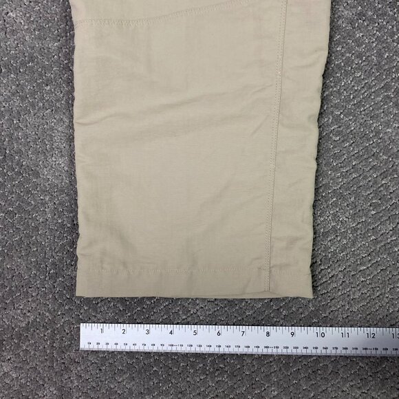 The North Face Hiking Pants Men's Size 40 x 28 Khaki Nylon Outdoors Gorpcore - Picture 11 of 13